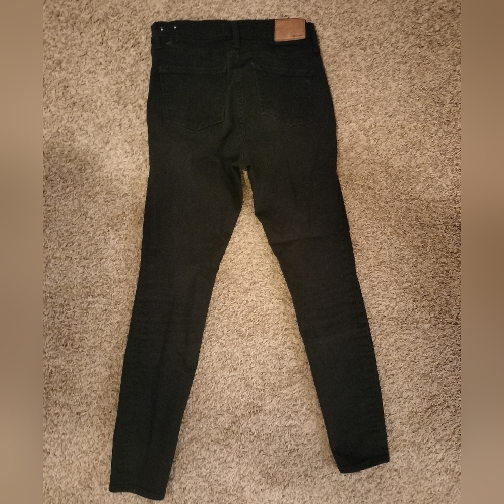 Madewell Women's Black 9" High-rise Skinny Jeans Size 27 - Picture 7 of 8
